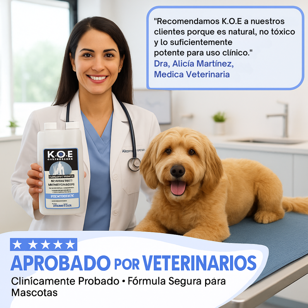 🐾 K.O.E – Eliminador de Olores para Mascotas